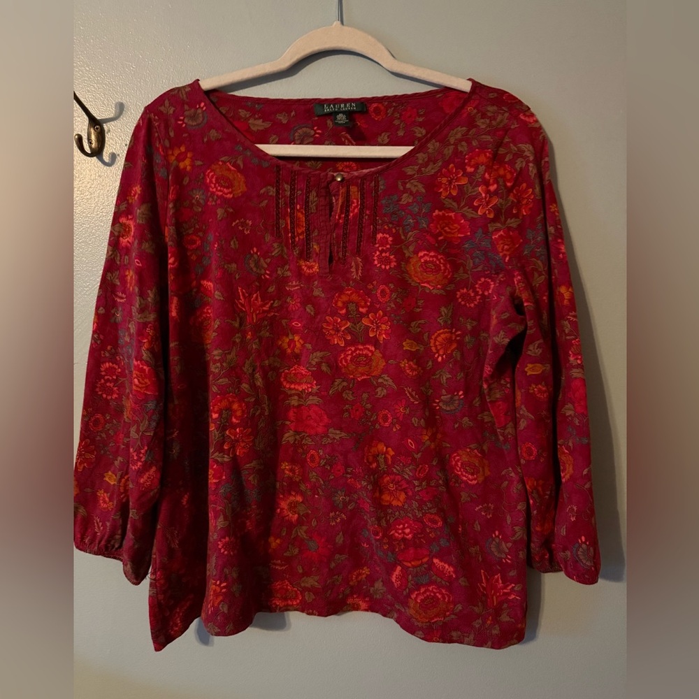 Ralph Lauren floral top